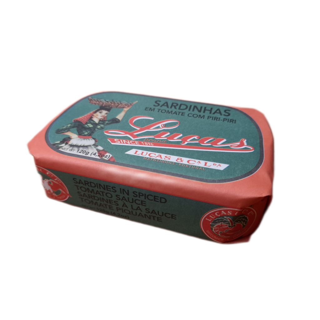 Sardinhas Portuguesas em Tomate e Piri-Piri LUÇAS®