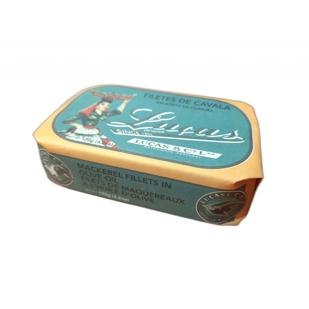 Filetes de Cavala em Azeite de Oliveira LUÇAS®