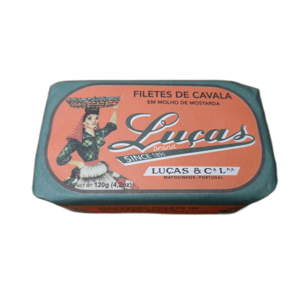 Filetes de Cavala em Molho de Mostarda LUÇAS® Filetes de Cavala em Molho de Mostarda LUÇAS®